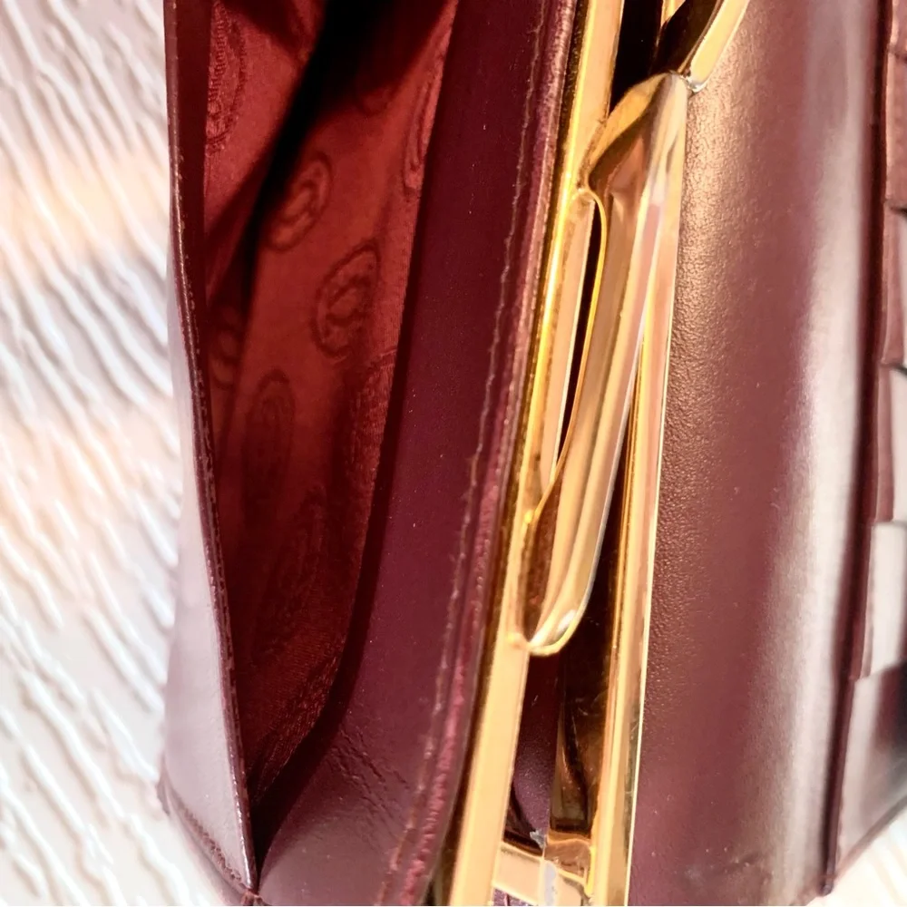 Cartier vintage burgundy